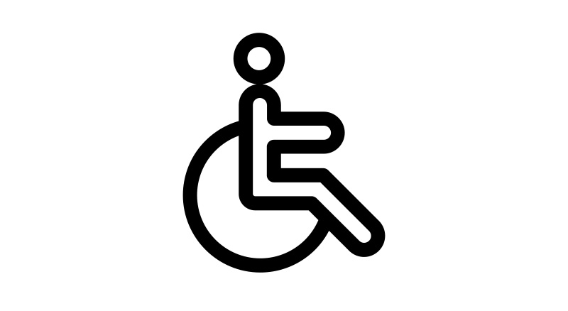 Gütezeichen Tourisme & Handicap - motorische Behinderungen